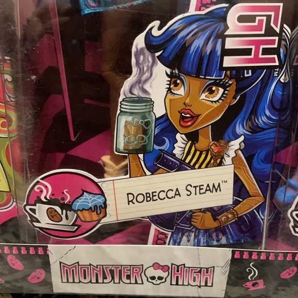 Monster high coffin bean 3 pack twyla, Robecca steam, Venus McFlytrap rare HTF - Picture 6 of 14